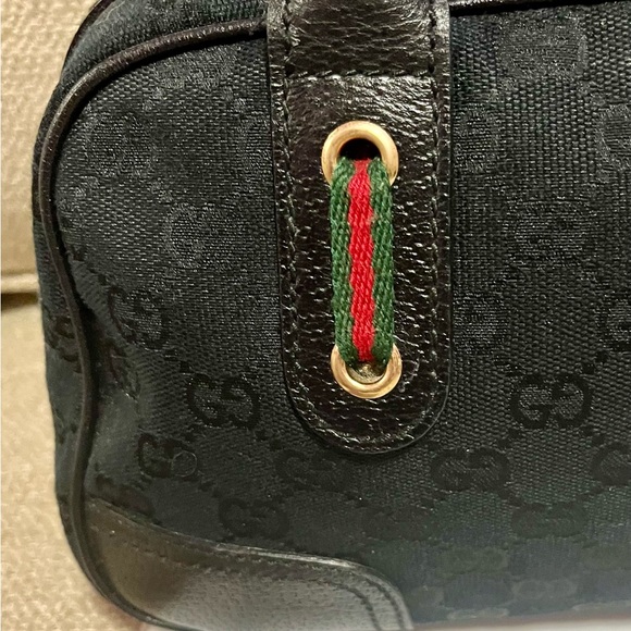 Vintage Gucci black canvas, excellent condition - Picture 6 of 14